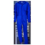 Royal Blue Boiler Suit Polycotton