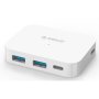 Orico TC2U-U3-WH-PRO 4-PORT| Usb-c And USB 3.0 Hub White