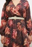 Superbalist Casy Leather Covered Belt - Taupe