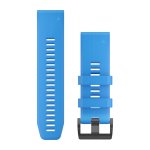 Garmin Quickfit 26MM - Cyan Blue Silicone Band