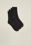 The Perfect Pair Crew Sock 2 Pack - Black