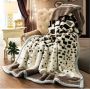 2-PLY High Quality Warm Winter Cozy Blanket And Tieback - BLAP02