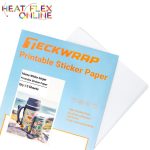 Teckwrap Matte White Inkjet Printable Sticker Vinyl 15 Sheets