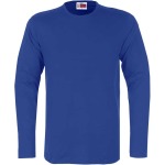 Mens Long Sleeve Portland T-Shirt – Royal Blue