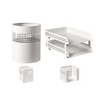 Desk Set – Square Punch – 413WH