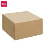 Deli Sticky Notes 90MM 90MM.400SHEETS PAD Brown – 21515
