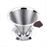 Coffee Dripper Stainless Steel Coffee Filter Reusable Coffee Dripper