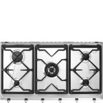 Smeg 90CM Gas Hob Stainless Steel – SRV596GH5SA