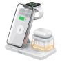 15W 5-IN-1 Magnetic Wireless Charger Compatible With Iphone Airpods & Apple Watch
