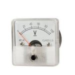 Panel Meter 100V Dc 60MM X 60MM - 100V Dc 60MM X 60MM