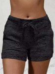 Drawstring Workout Shorts Casual Versatile Summer Shorts Women's Clothing