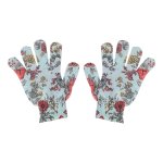 Bathmate Bath Gloves - Mint Green Floral