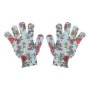 Bathmate Bath Gloves - Mint Green Floral