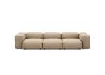 Three Module Sofa - Canvas - Stone - 314CM X 115CM