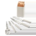 Kitchen Inspire 6PCE Knife Block Set