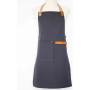 Pieter De Jager Denim And Leather Apron