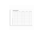 Security Attendance Reg Book A4 200PG S5846