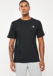 Converse Embroidered Star Chevron Left Chest Tee - Black