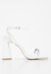 Superbalist Chain Detail Block Heel - White