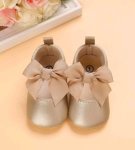 Gold Bowknot Pumps