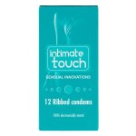 Intimate Touch Ribbed Condoms - 12's