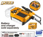 Grinder MINI Variable Speed Control 40 Pieces Accessories Ingco CMGLI2001