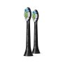 Philips Black Optimal White Toothbrush Heads