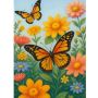 Butterfly Diamond Painting Kit 5D Full Drill Monarch Art