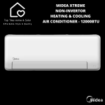 Midea Xtreme Non-invertor Heating & Cooling Air Conditioner - 12000BTU