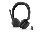 Lenovo Dual-mode Wireless Anc Headset 6550|BLUETOOTH 5.3|WIRELESS Usb-c Receiver|noise CANCELLATION|3YR Ci|travel Pouch