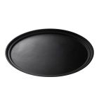 Tray Camtread Non-slip Fiberglass - Round - 400MM Black Cambro
