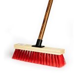 Household Broom Plastic Connector Wooden Handle