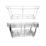 Kitchsy Full Size Buffet Chafing Dish Stand Chrome Wire Rack Frame For Serving Pans Food Warmer Stand For Catering Weddings Part