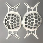 6TH Generation Upgraded Version Silicone Facemask Protector 6-PACK Blue