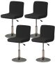 Gollense Bar Stool Covers Set Of 4 Stretch Pub Counter Stool Chair Covers With Backs Washable Square Swivel Barstool Seat Slipcover With Elastic Bott