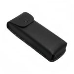 Susoyaochen Vintage Pu Leather Sunglasses Case Portable Protective Case For Glasses Black