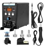 2-IN-1DIGITAL Hot Air And Soldering Iron Rework Station Display Temperature