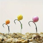 15 12PCS Floating Fishing Beads For Carp Eurasian Outdoor Fishing Supplies For Lakes Ponds Artificial Baits With Smell Plastic B