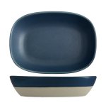 Nova Mezzo Blue Rectangular Bowl 17X12CM