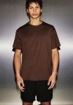 Drymove Loose Fit Sports T-Shirt - Brown