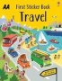 First Sticker Book Travel   Paperback