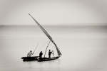 Sailing Art Print - Premium Stretched Canvas A4