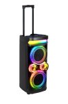 Omega Kolav D2618 Party Speaker 100W Rms Bluetooth Rgb Lights Dual 6.5 Drivers