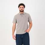 Pique Striper Ss Polo- Tobacco Brown - 3XL