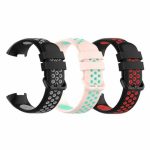Fitbit Killer Deals Dual Tone Silicone Strap For Charge 3 4 Se - Best Bargains Online