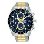 LORUS Men's Solar Chronograph Stainless Steel Watch