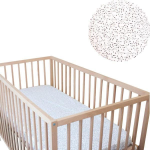 Xoxo Baby Speckles Fitted Sheet Standard