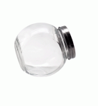 Miniature Slanted Jar 5CM H X 4CM W 50ML