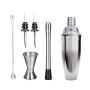 Gift Tribe 6 Piece Cocktail Tool Kit Shaker Stainless Steel All In 1 Set Home Barware Set