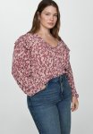 Plus Blouse Pomelo - Pink